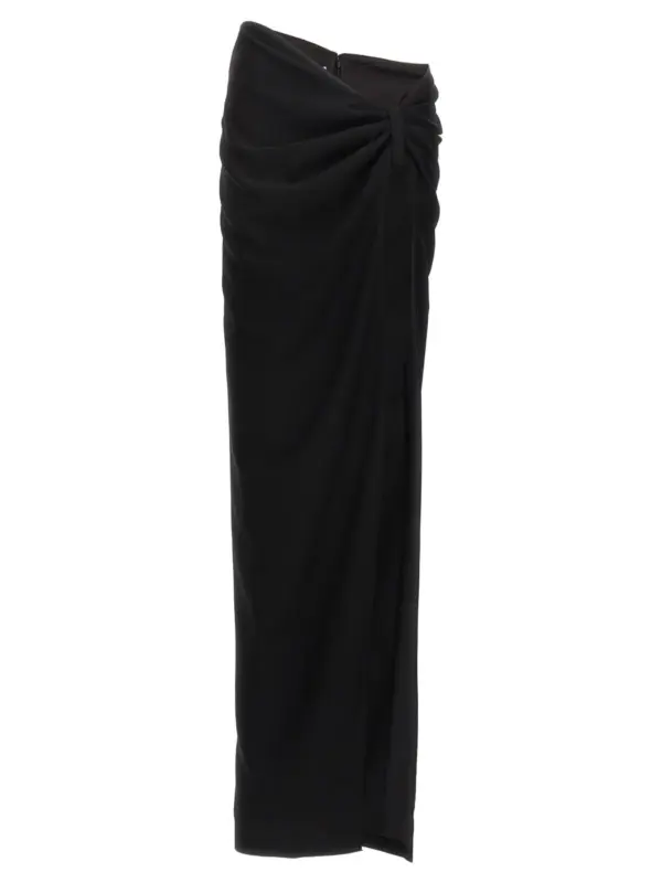 'Torpedo' long skirt MONOT Black