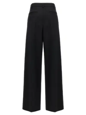 Valentino 'Solid Grisaille' pants 5B0RB62088J0NO VALENTINO GARAVANI Black