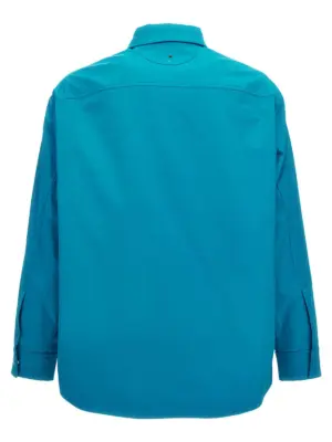 Valentino nylon shirt jacket 5V0CIO85CKV575 VALENTINO GARAVANI Light Blue