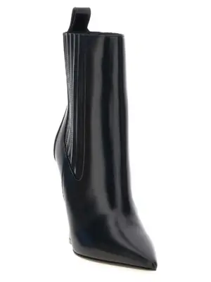 Valentino Garavani 'VLogo Lockette' ankle boots 5W0S0KS9LQV0NO VALENTINO GARAVANI Black
