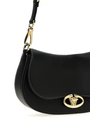 Valentino Garavani 'Small Saddle' handbag Woman VALENTINO GARAVANI Black