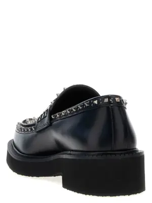 Valentino Garavani 'Gentleglam' loafers Man VALENTINO GARAVANI Black