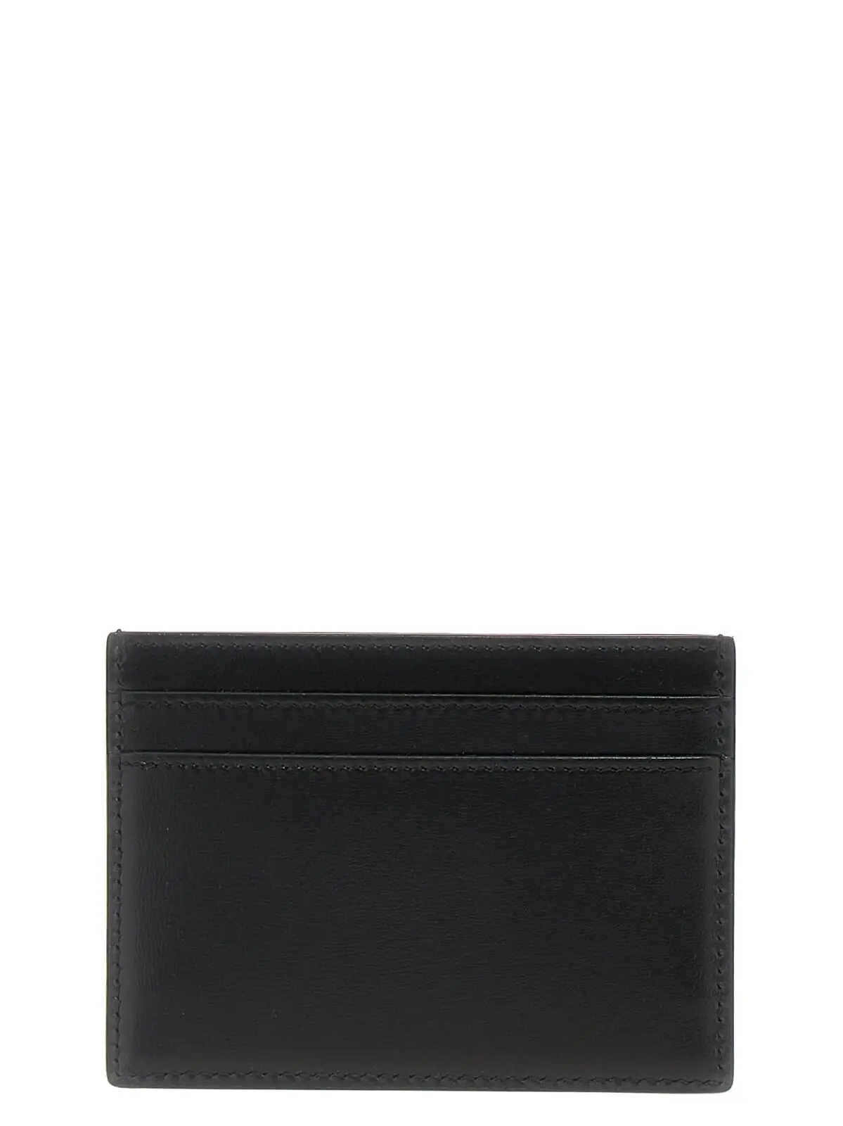 Візитниця Saint Laurent шкіряна з логотипом Чорна 2 Logo leather cardholder 6076031JB0U1000 SAINT LAURENT Black