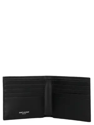 'East/West' wallet Man SAINT LAURENT Black