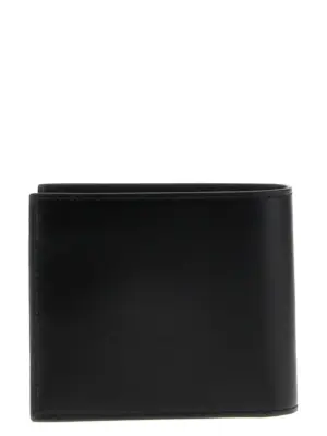 Logo leather wallet 6077271JB0U1000 SAINT LAURENT Black