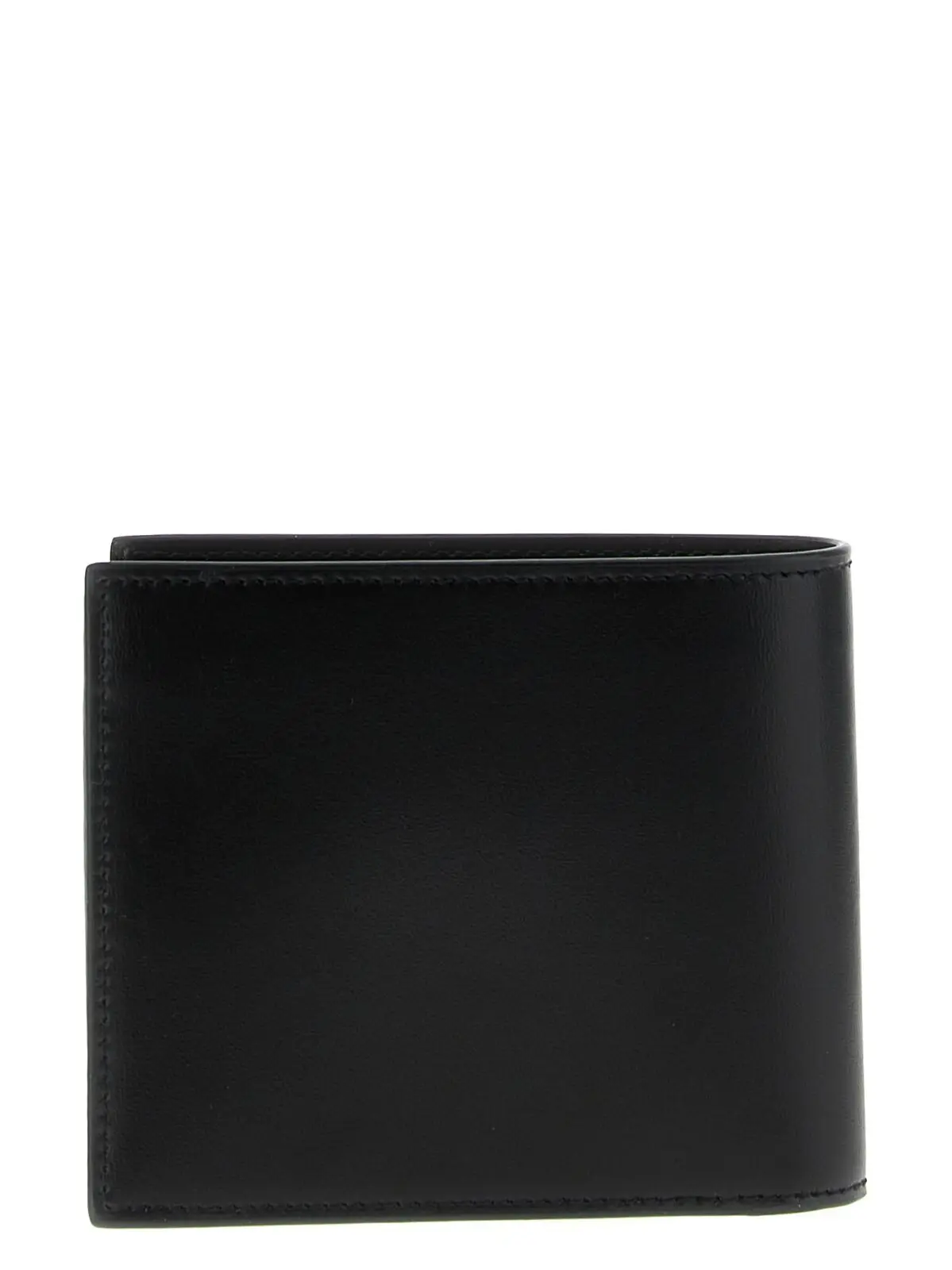 Гаманець Saint Laurent З логотипом Чорний 2 Logo leather wallet 6077271JB0U1000 SAINT LAURENT Black