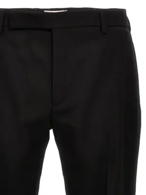 'Iconic Le Smoking' trousers Man SAINT LAURENT Black