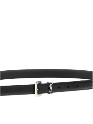 'Cassandre' belt Man SAINT LAURENT Black
