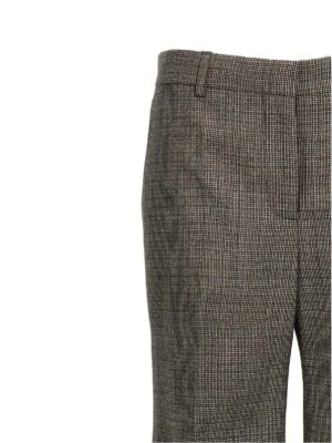 Houndstooth foot pants Woman STELLA MCCARTNEY Gray
