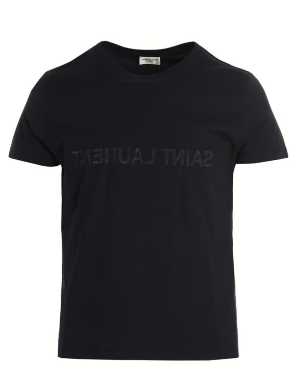'Saint Laurent reverse' T-shirt SAINT LAURENT Blue