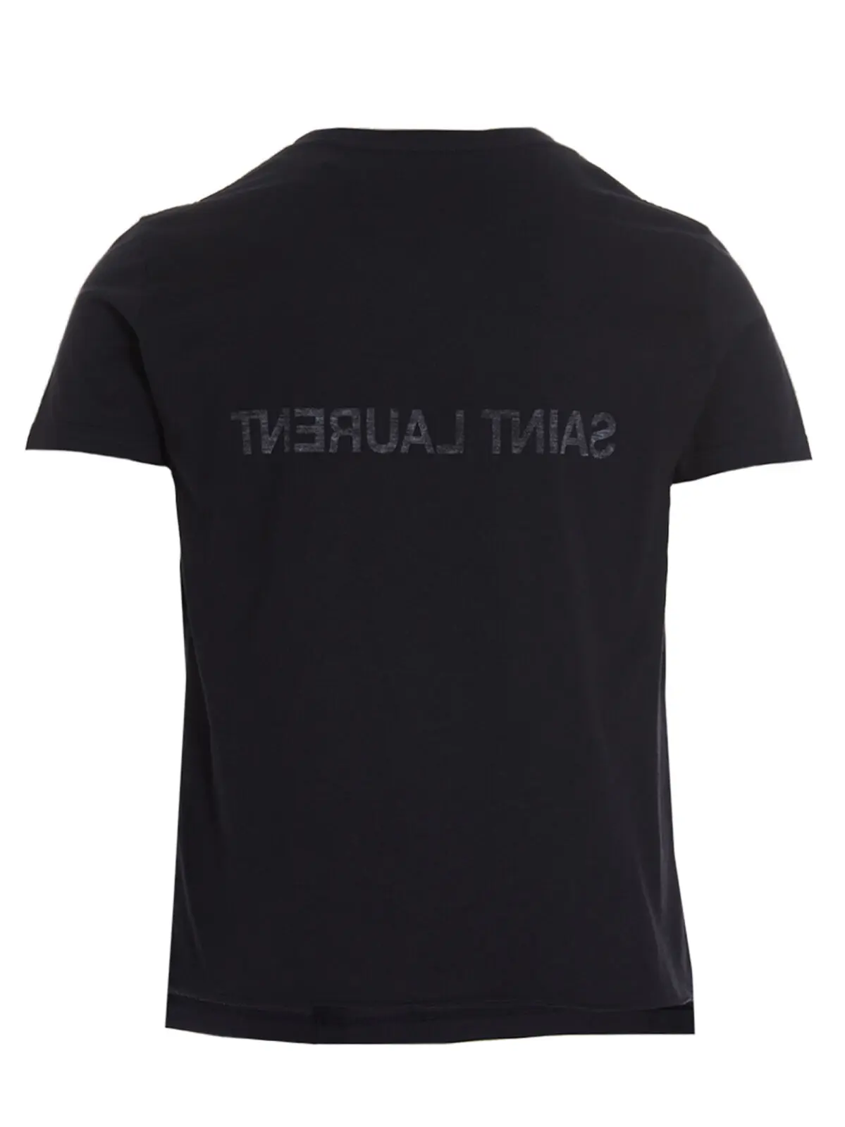 Футболка Saint Laurent reverse Saint Laurent Синя 2 'Saint Laurent reverse' T-shirt 663278Y37AW4145 SAINT LAURENT Blue
