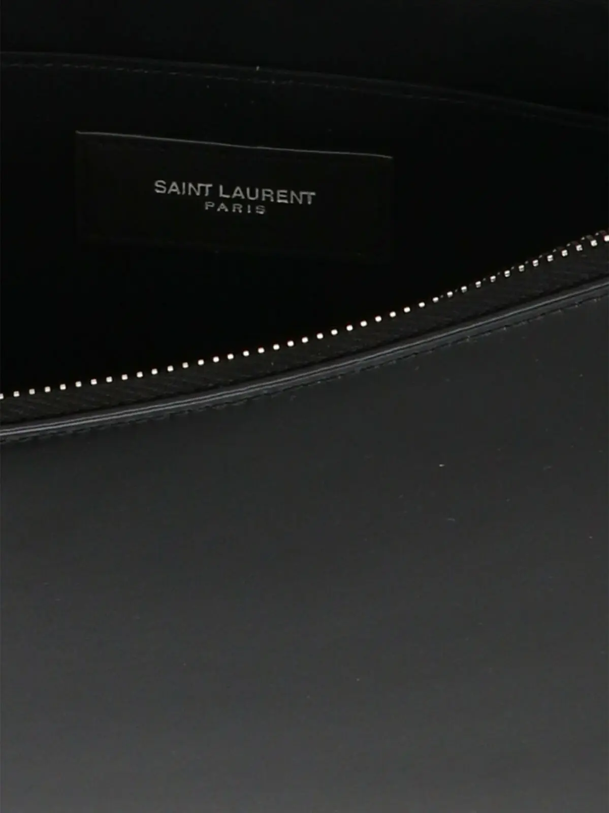 Чохол Saint Laurent Tiny Cassandre Чорний 4 'Tiny Cassandre' small tablet case 100% calf leather (bos taurus) SAINT LAURENT Black