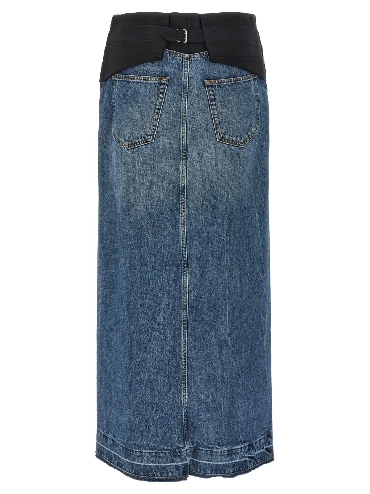 Спідниця смокінг Stella Mccartney Синя 2 Tuxedo band skirt 6D02693SPH684149 STELLA MCCARTNEY Blue