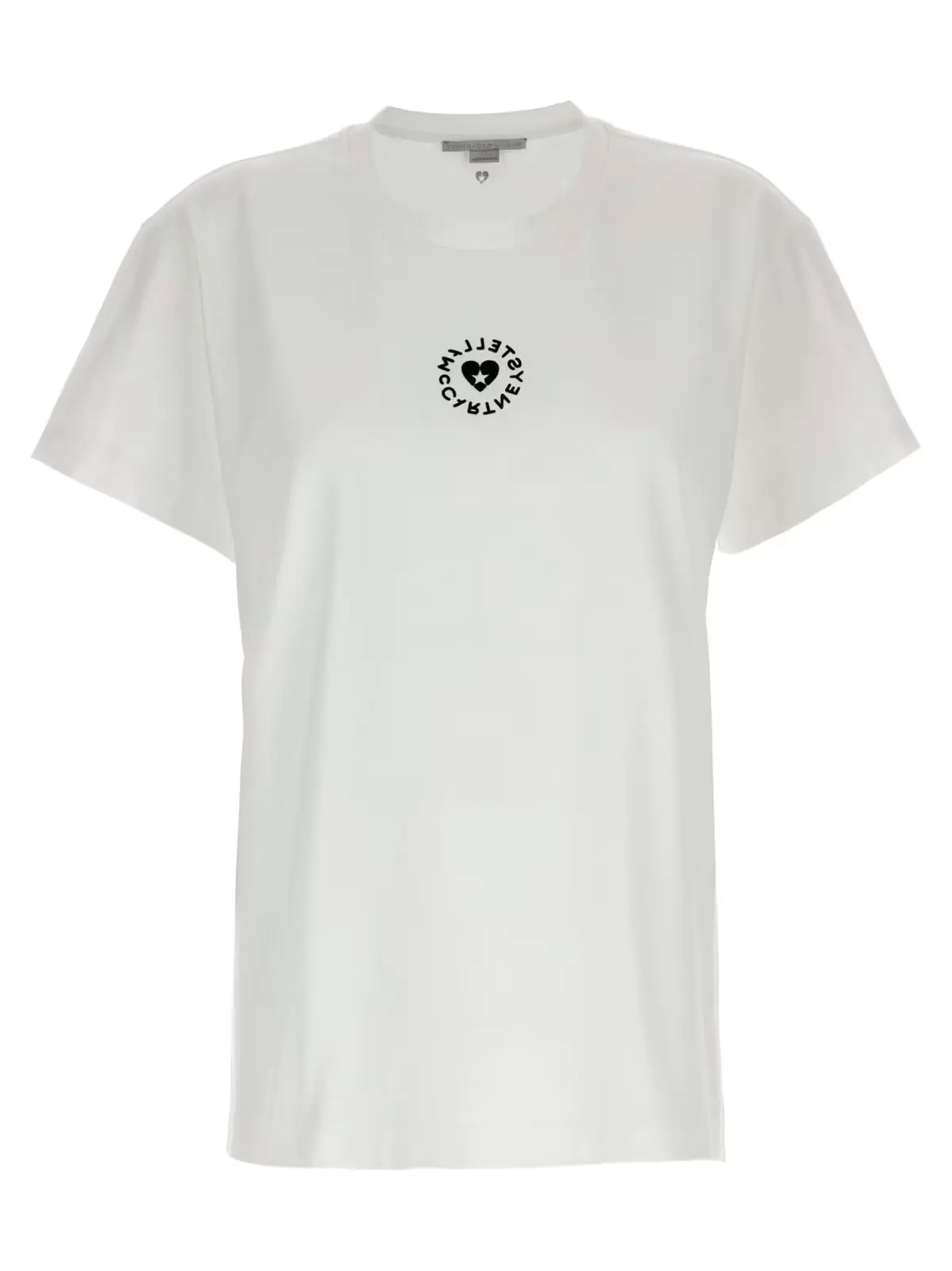 Футбока Iconic Mini Heart Stella Mccartney Білий 1 'Iconic Mini Heart' T-shirt STELLA MCCARTNEY White