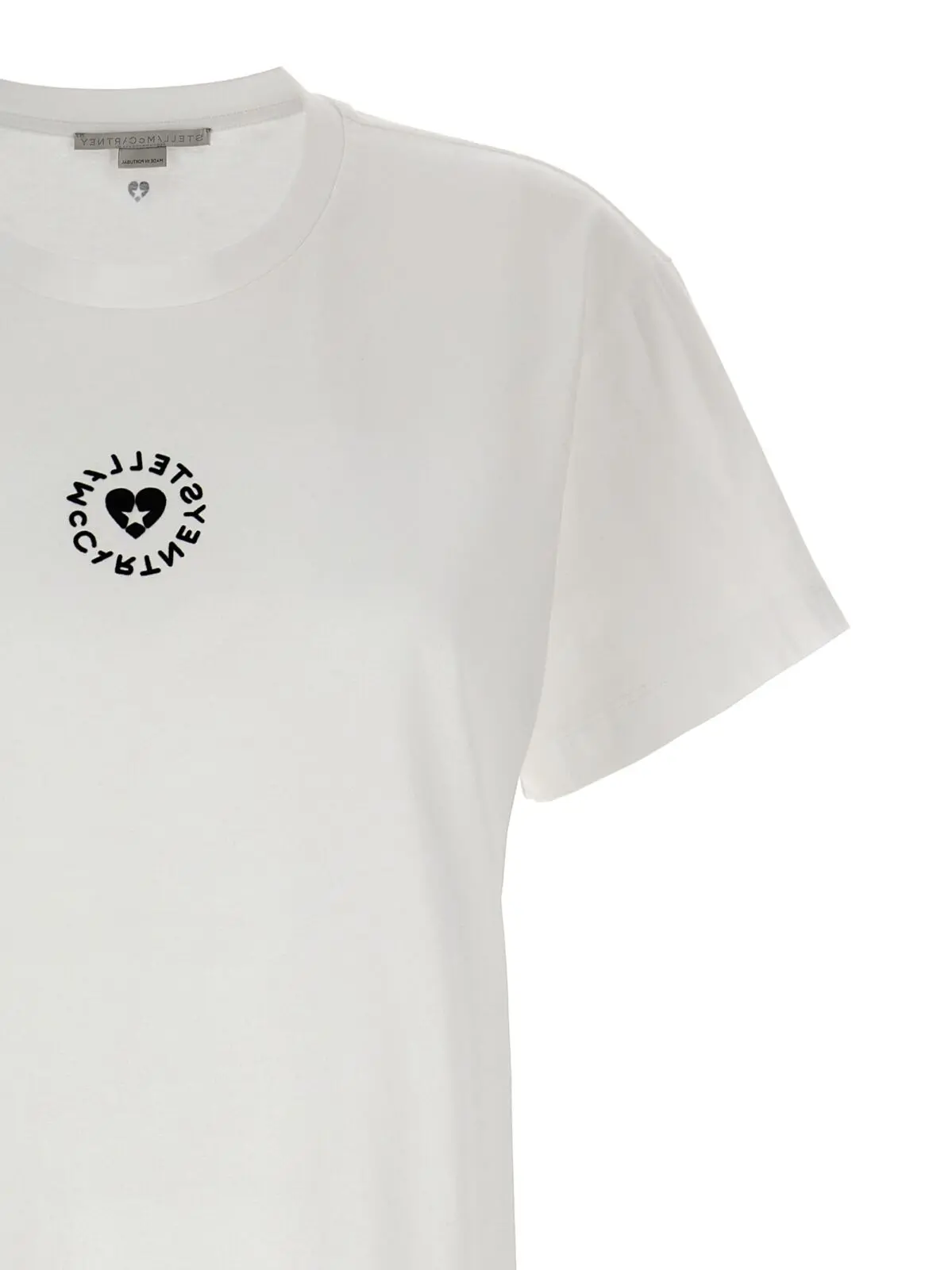 Футбока Iconic Mini Heart Stella Mccartney Білий 3 'Iconic Mini Heart' T-shirt Woman STELLA MCCARTNEY White