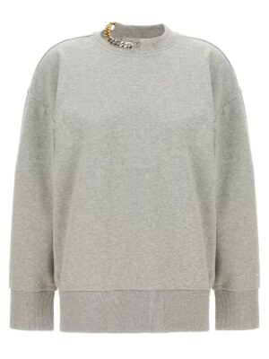 'Chain' sweatshirt STELLA MCCARTNEY Gray