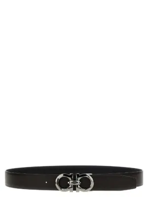 'Gancini' reversible belt 725421NERO FERRAGAMO Multicolor