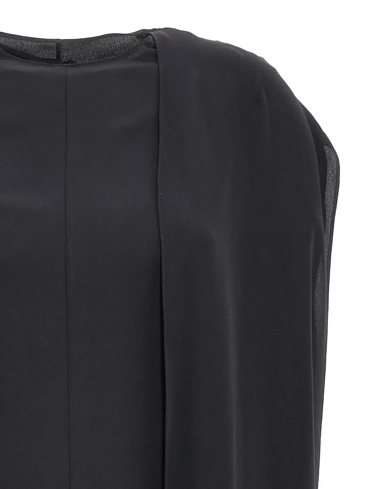 Топ Pebble The Row Чорний 4 'Pebble' top 100% silk THE ROW Black