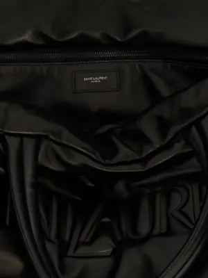 'Saint Laurent' shopping bag 100% lamb leather (Ovis Aries) SAINT LAURENT Black
