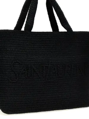 'Rafia' tote bag Unisex SAINT LAURENT Black