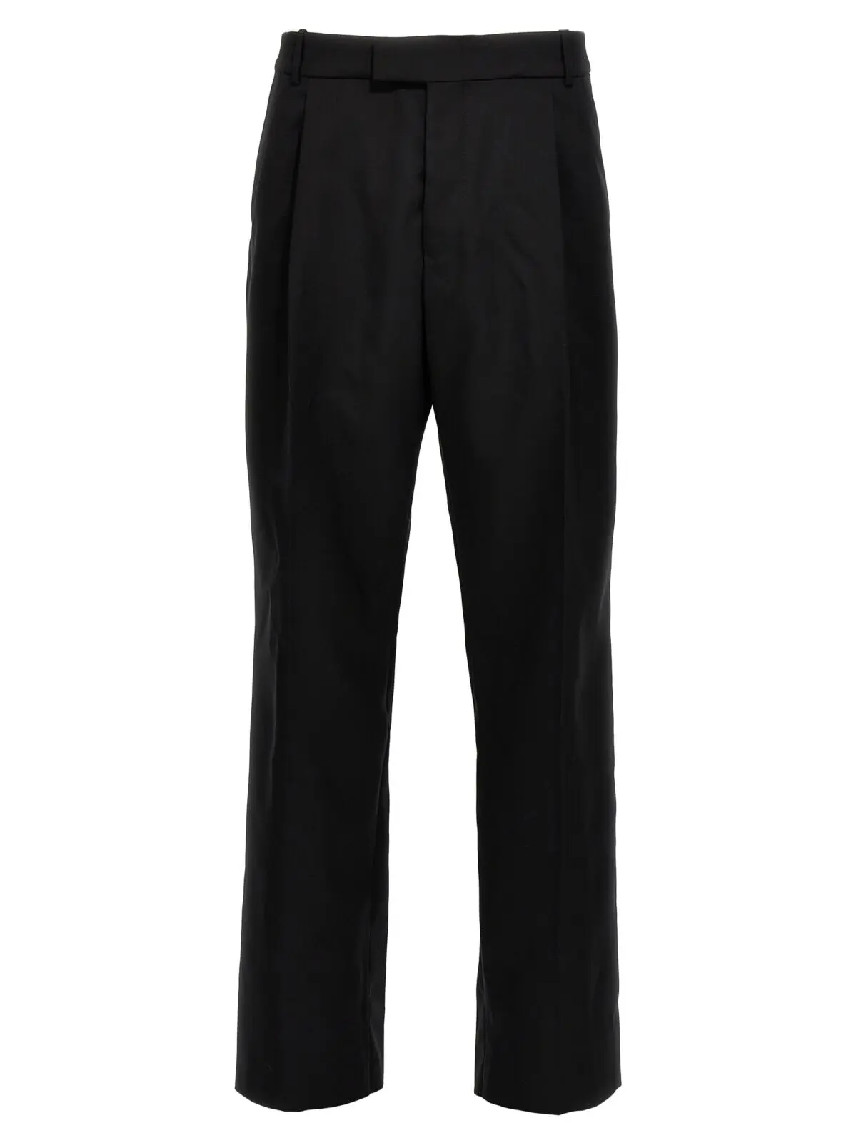 Штани Gabardine wool Alexander Mcqueen Чорний 1 Gabardine wool pants ALEXANDER MCQUEEN Black