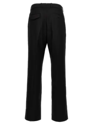 Gabardine wool pants 758752QVU821000 ALEXANDER MCQUEEN Black