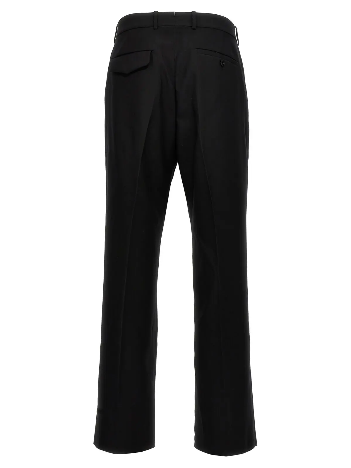 Штани Gabardine wool Alexander Mcqueen Чорний 2 Gabardine wool pants 758752QVU821000 ALEXANDER MCQUEEN Black