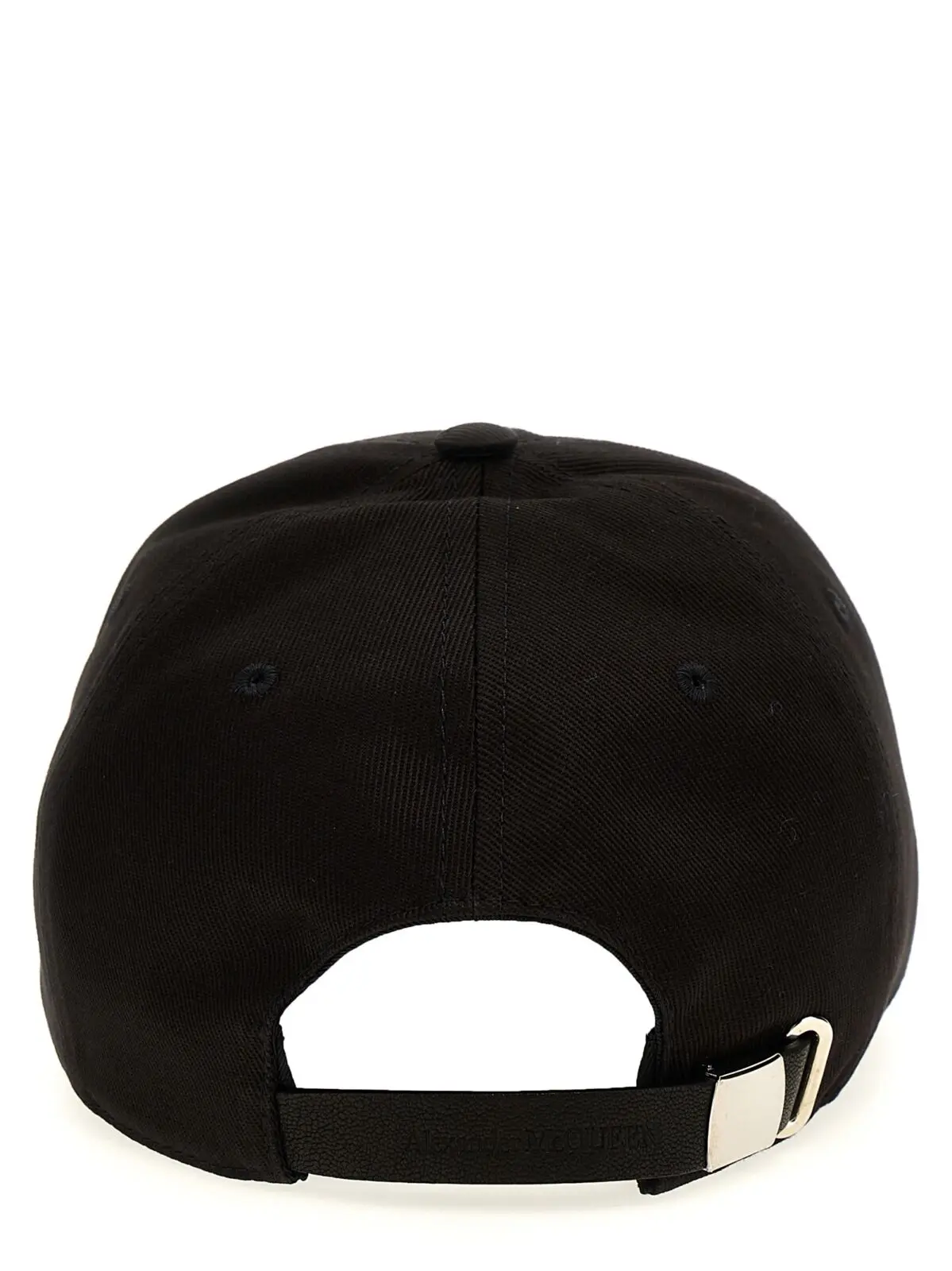Кепка Varsity Skull Alexander Mcqueen Чорний 3 'Varsity Skull' cap Man ALEXANDER MCQUEEN Black
