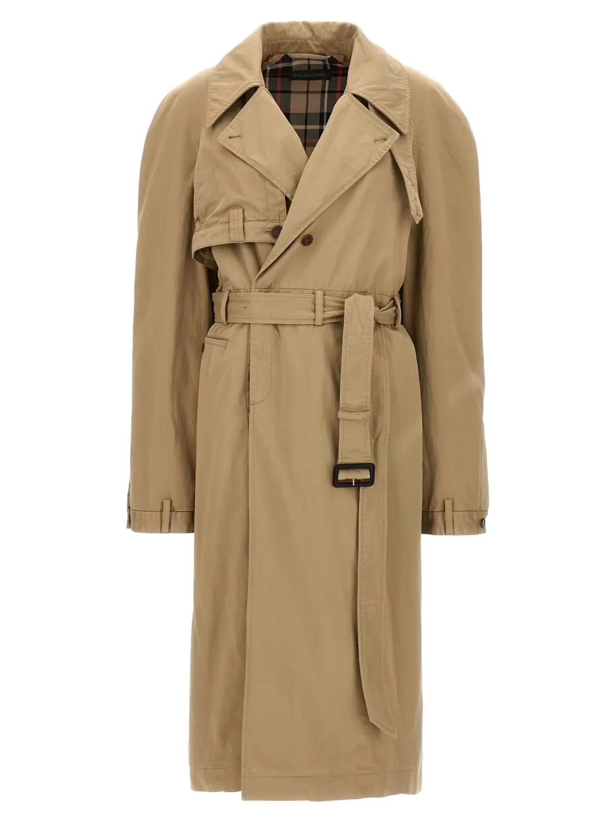Тренч Deconstructed Balenciaga Бежевий 1 'Deconstructed' trench coat BALENCIAGA Beige
