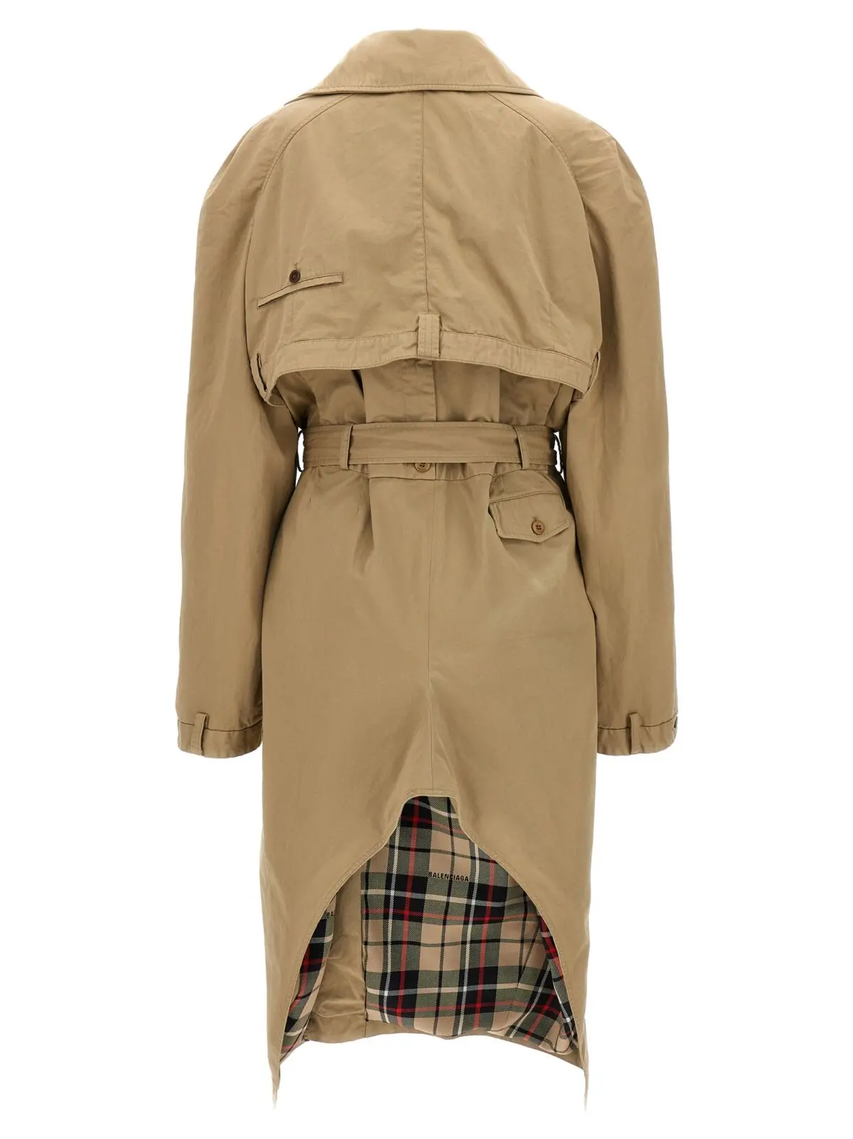 Тренч Deconstructed Balenciaga Бежевий 3 'Deconstructed' trench coat Woman BALENCIAGA Beige