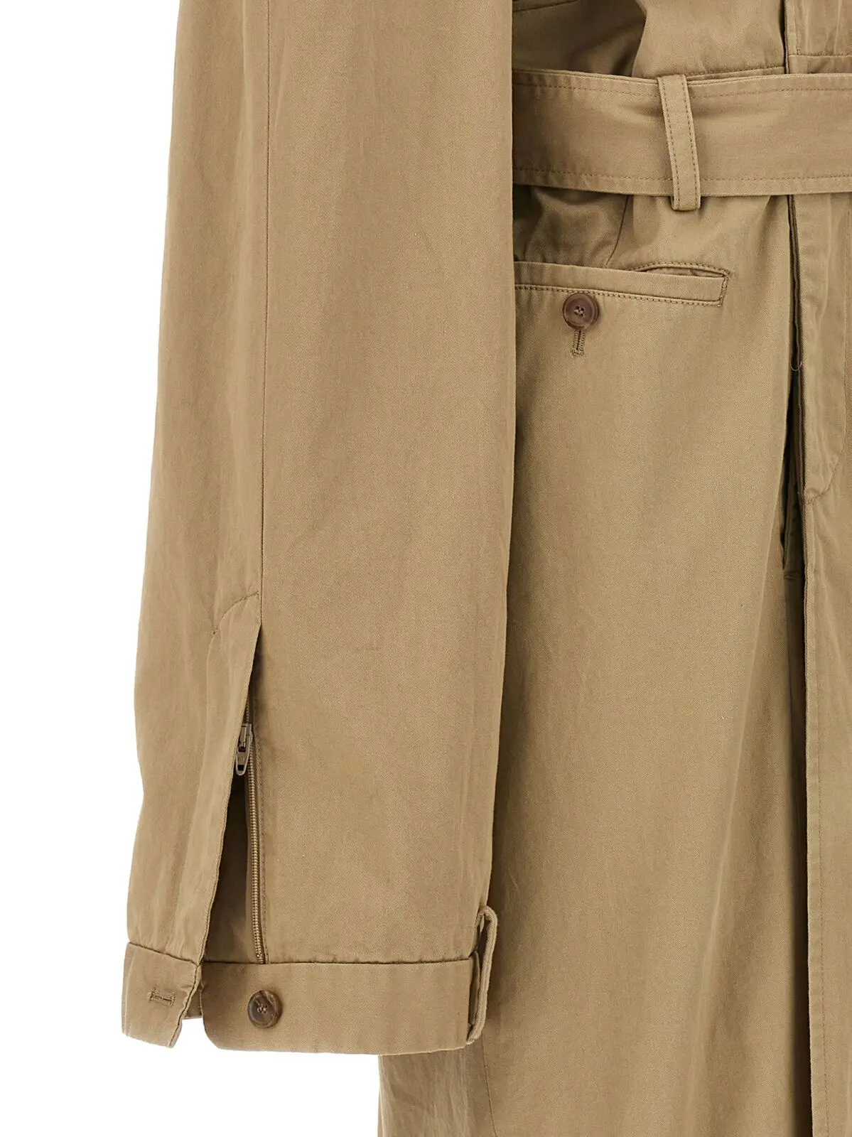 Тренч Deconstructed Balenciaga Бежевий 5 'Deconstructed' trench coat Fall Winter 2023/2024 BALENCIAGA Beige