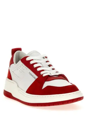 'Dennis' sneakers 769635001 FERRAGAMO Red