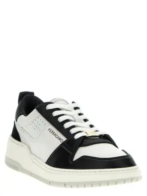 'Dennis' sneakers 770882007 FERRAGAMO White/Black