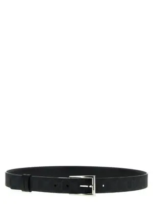 Rectangular buckle reversible belt 771105BTTAN1000 GUCCI Black