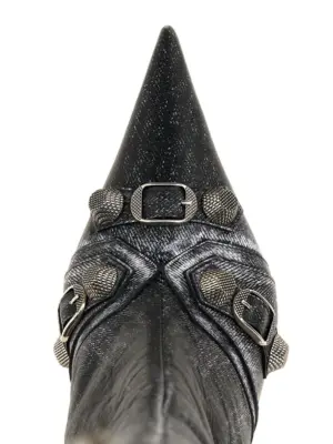 'Cagole' boots 100% lamb leather BALENCIAGA Black