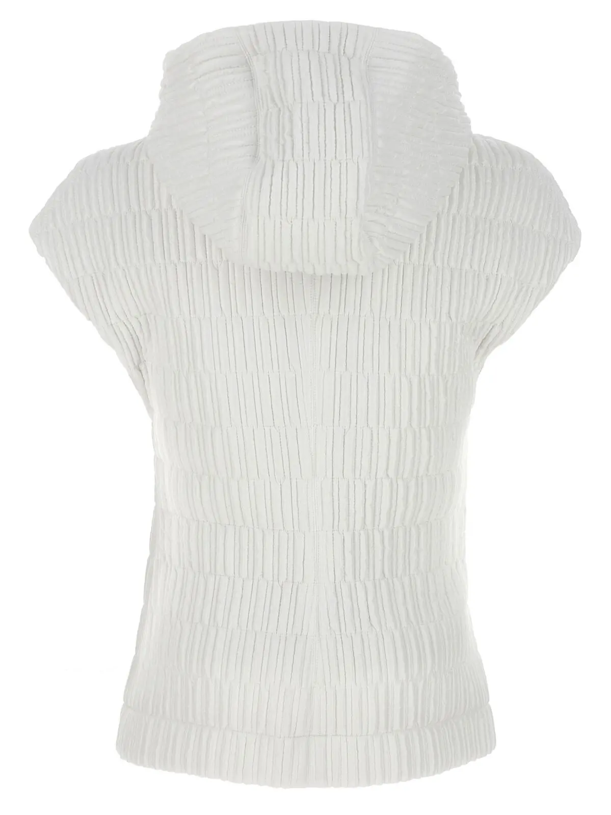Жилет Hooded Ferragamo Білий 2 Hooded vest 771340OPTICWHITE FERRAGAMO White