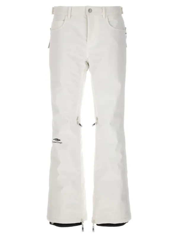 '5-Pocket Ski 3B Sports Icon' pants BALENCIAGA White