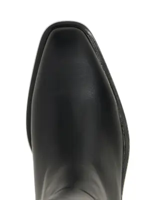 'Roly' boots 100% calf leather (Bos Taurus) FERRAGAMO Black