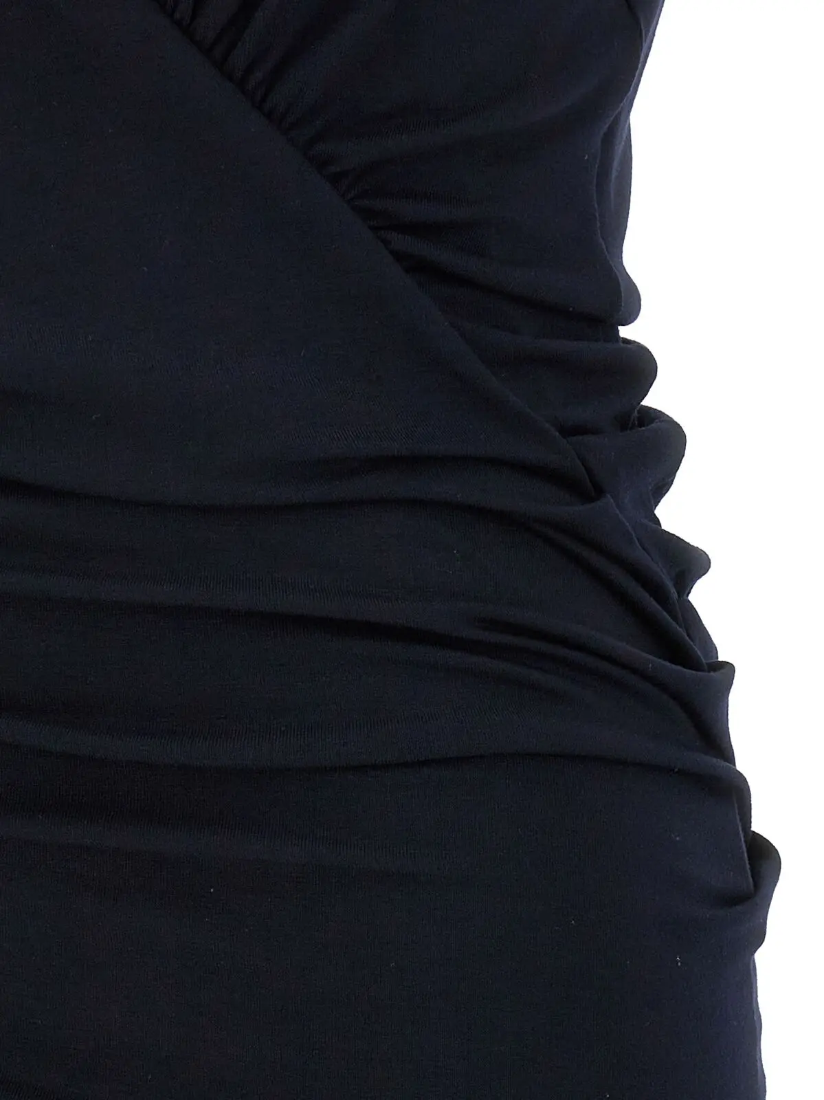 Трикотажна сукня Saint Laurent Синя 4 Jersey dress 91% viscose 6% sisal 3% elastane SAINT LAURENT Blue