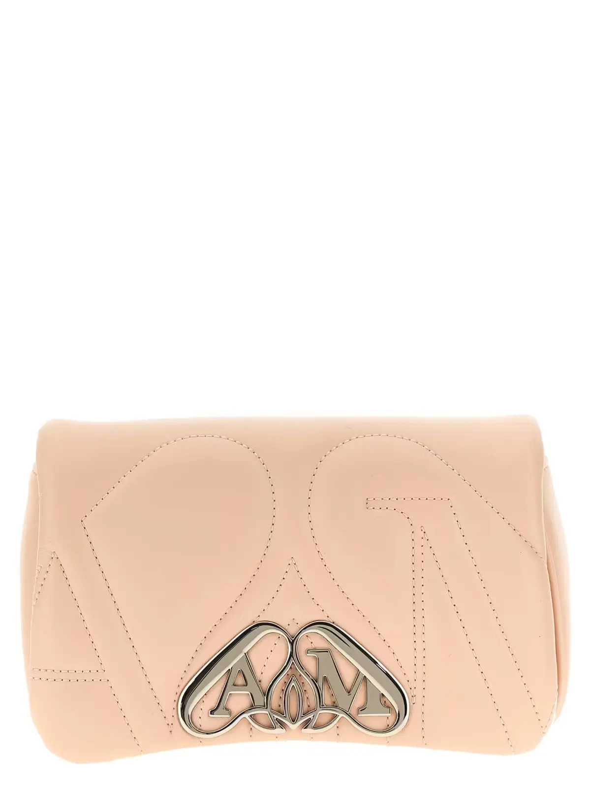 Сумка Alexander Mcqueen The mini seal crossbody Бежева 1 'The mini seal' crossbody bag MCQUEEN Beige