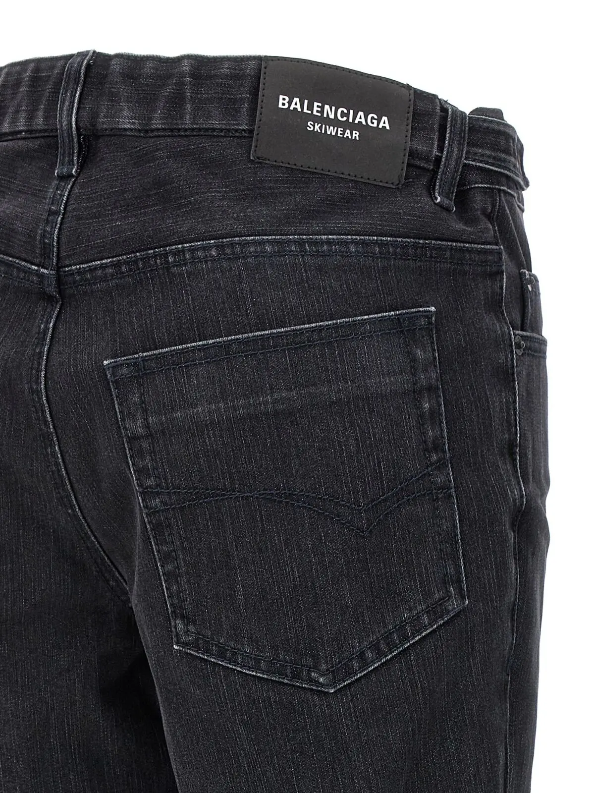 Джинси Ski Balenciaga Чорні 4 'Ski' jeans 75% cotton 22% polyester 3% elastane BALENCIAGA Black