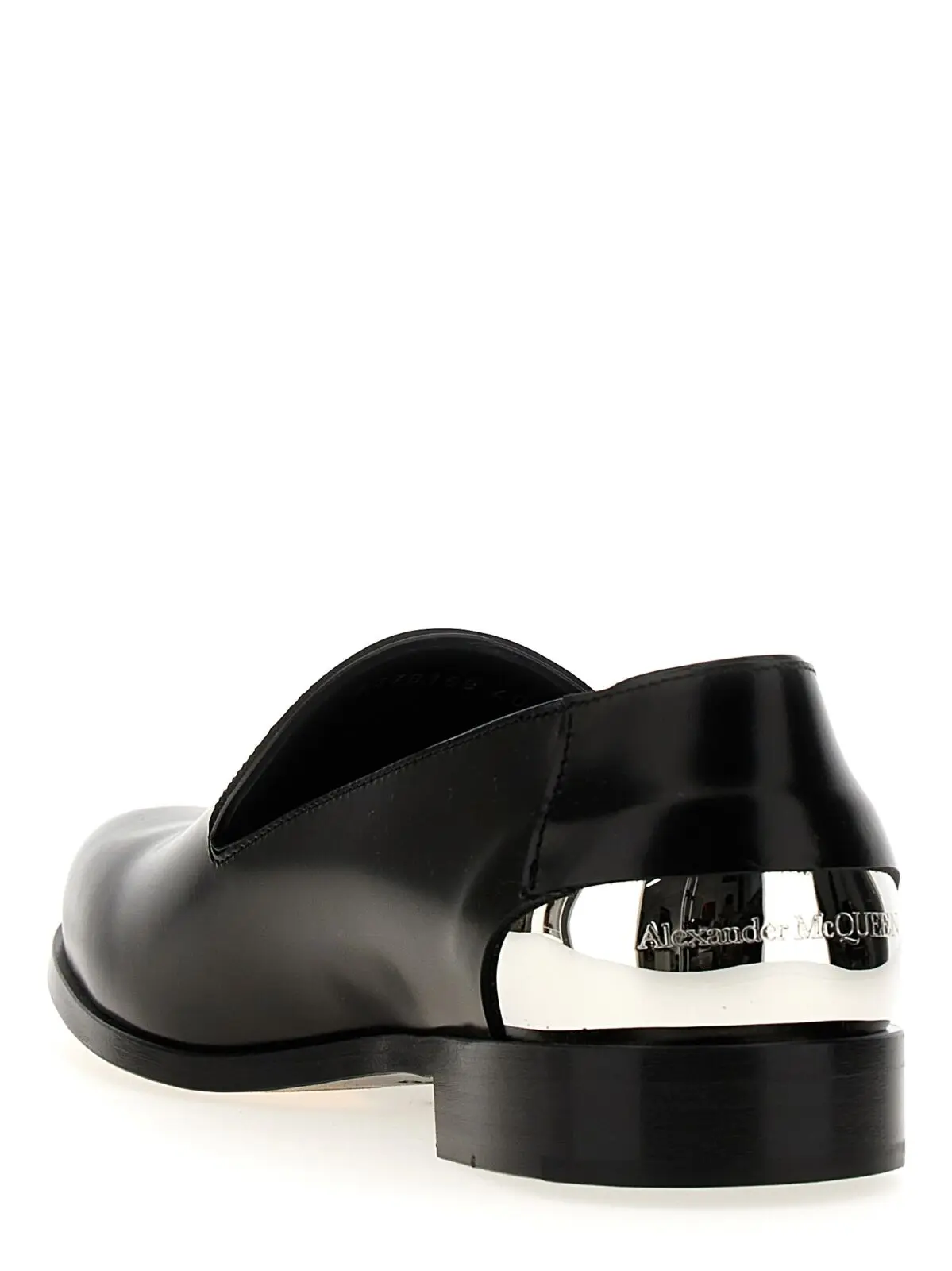 Лофери Leather Alexander Mcqueen Чорний 3 Leather loafers Man MCQUEEN Black