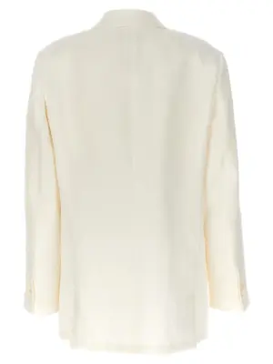 'Enza' blazer 7800W2929OWH THE ROW White