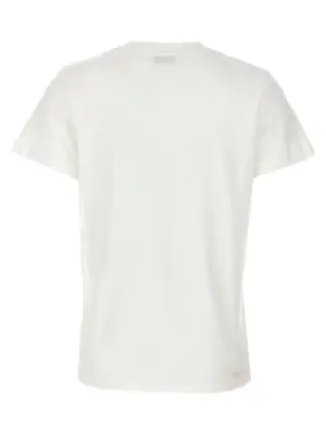 Logo print t-shirt 781403QZALT0900 MCQUEEN White/Black