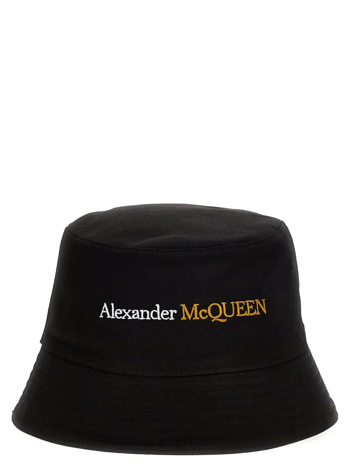 Капелюх-ведро з логотипом Alexander Mcqueen 1 Logo bucket hat ALEXANDER MCQUEEN Black