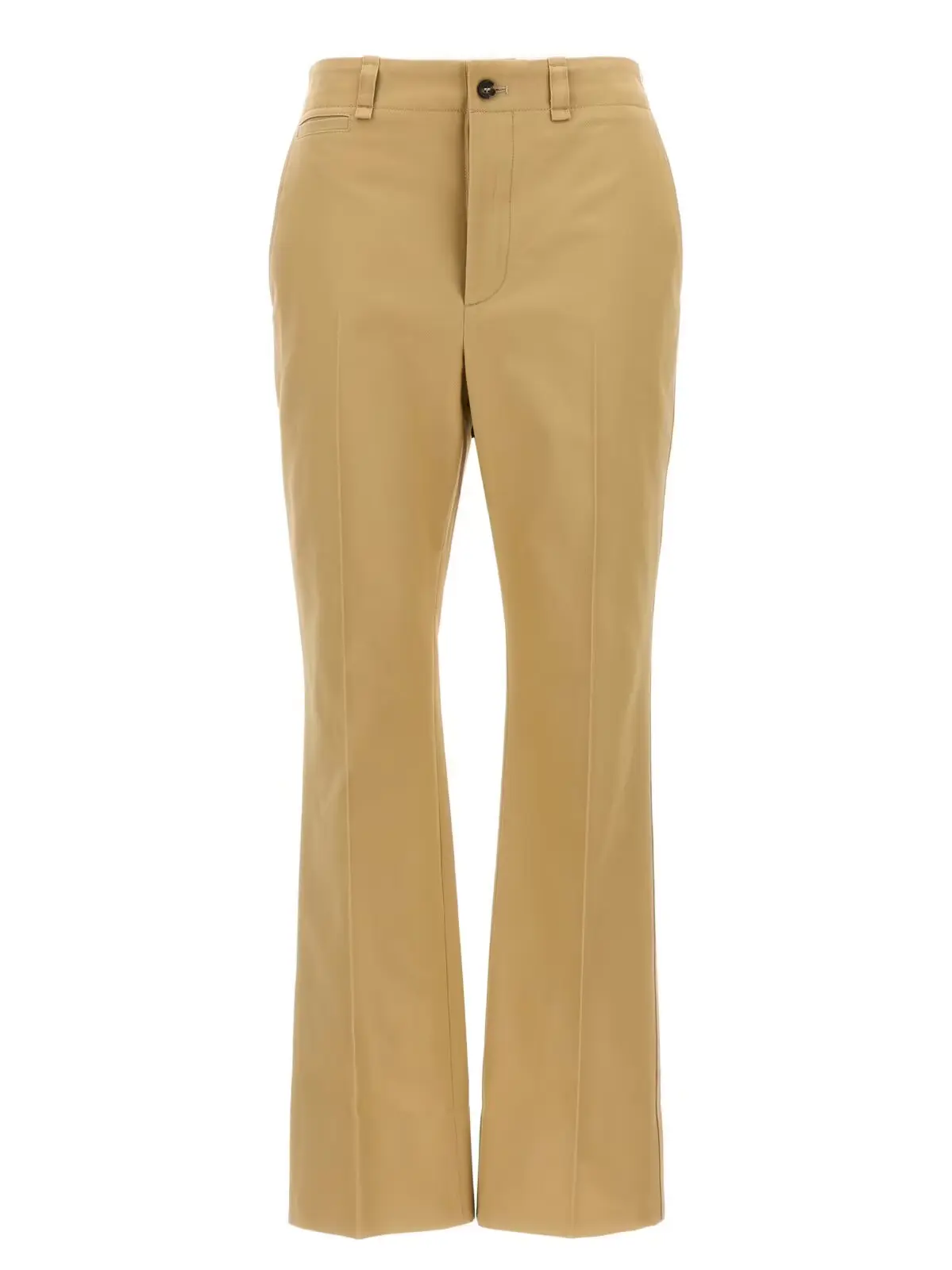 Штани з тканини drill Saint Laurent Бежеві 1 Drill pants SAINT LAURENT Beige