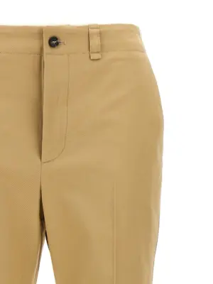 Drill pants Woman SAINT LAURENT Beige