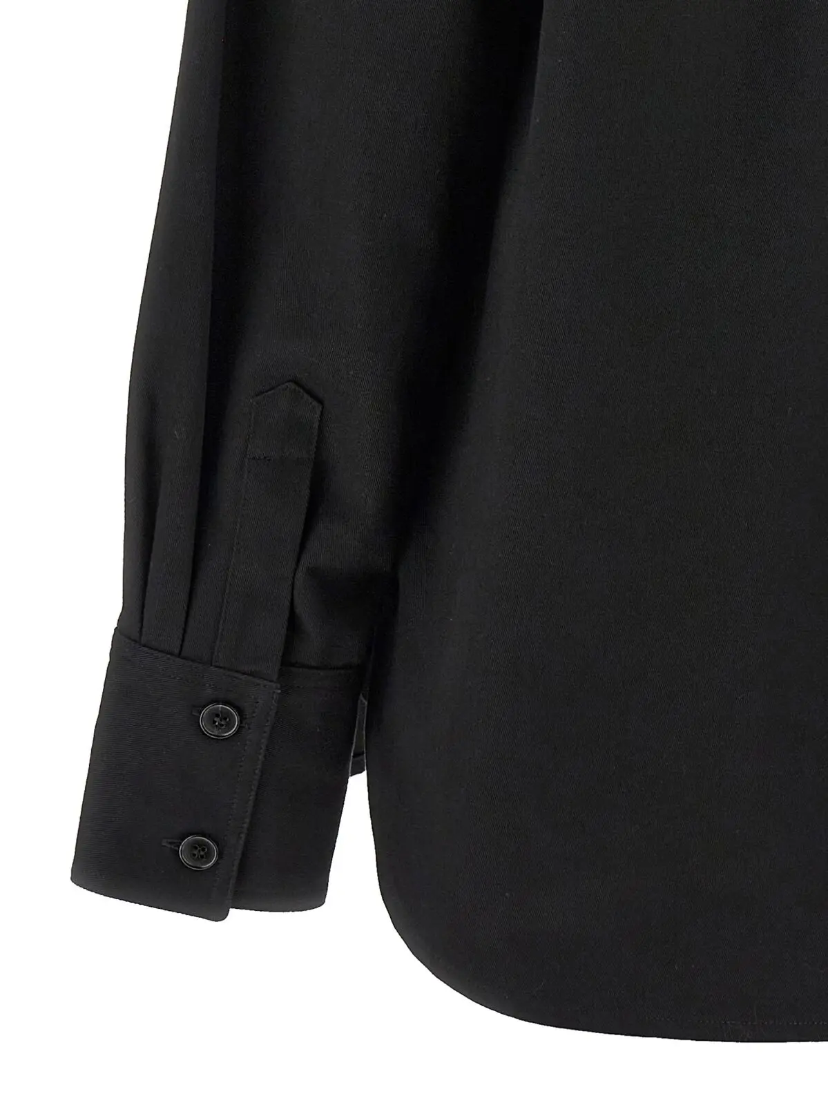 Сорочка Saharienne Saint Laurent Чорна 4 'Saharienne' shirt 100% cotton SAINT LAURENT Black