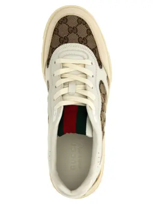 'Gucci Re-Web' sneakers 100% calf leather (Bos Taurus) GUCCI Beige