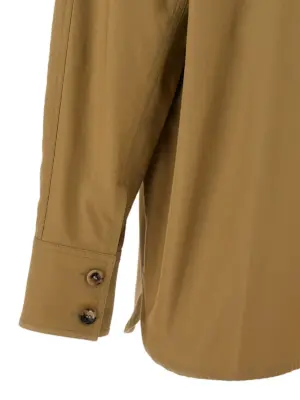 'Saharienne' shirt 100% cotton SAINT LAURENT Beige